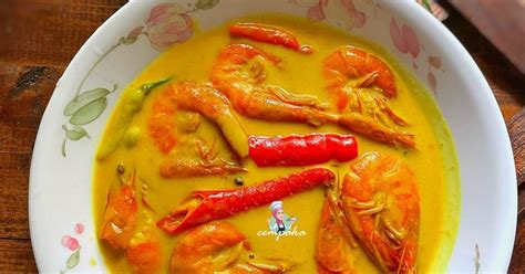 Resipi Udang Masak Lemak Cili Padi Nogori Kurang Pedas Oleh Cempaka