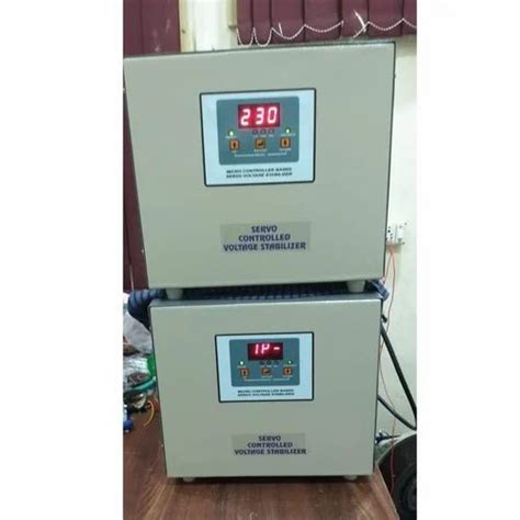 3kVA Servo Prime Single Phase Air Cooled Servo Stabilizer For Control