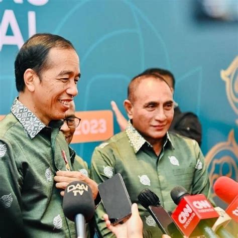 Jokowi Hadiri Peringatan Hari Pers Nasional Di Medan Ini Harapannya