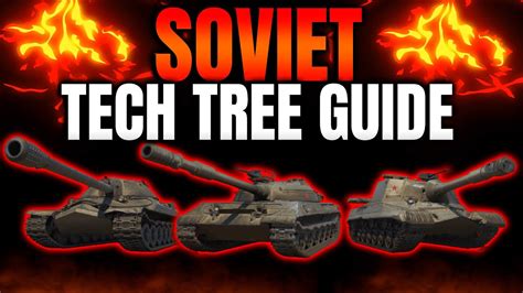 Every Soviet Tank Guide World Of Tanks Guide Youtube