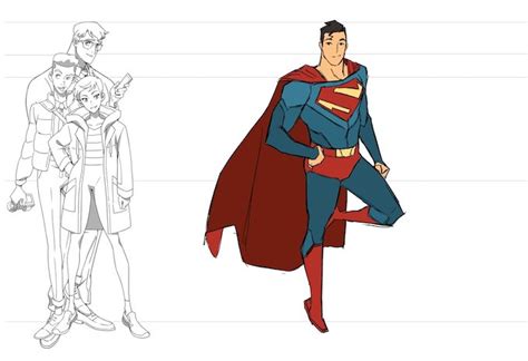 Artist Kris Anka Unveils My Adventures With Superman” Concept Sketches