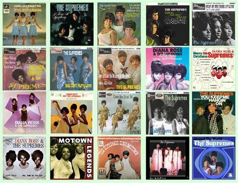 The Supremes Album Covers Magnets 20 Glossy Etsy