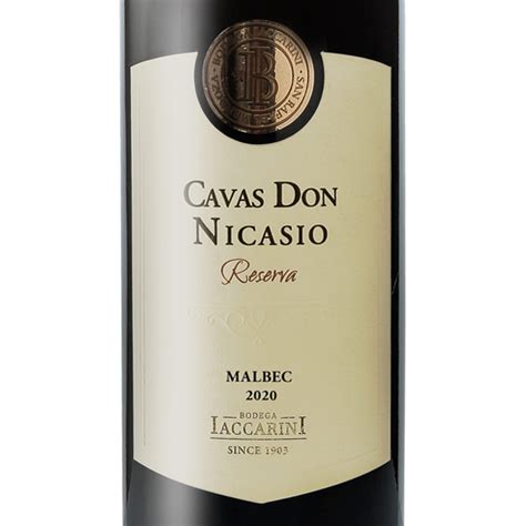 Cavas Don Nicasio Reserva Malbec Paso A Paso Vino De Garage