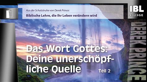 30 Grundsteine Das Wort Gottes Deine Unerschöpfliche Quelle Teil 2