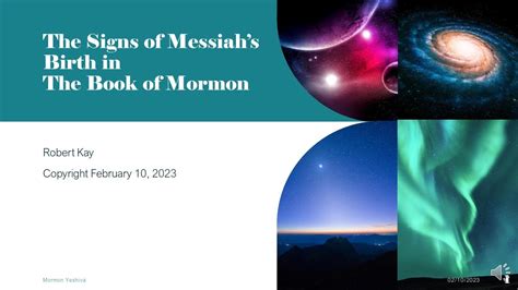 The Signs Of Messiah’s Birth In The Book Of Mormon Youtube