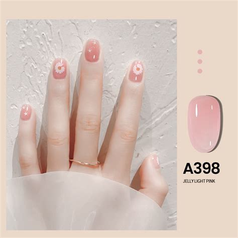 Maychao Ml Transparent Jelly Gel Nail Polish Pink Gel Semi Permanent