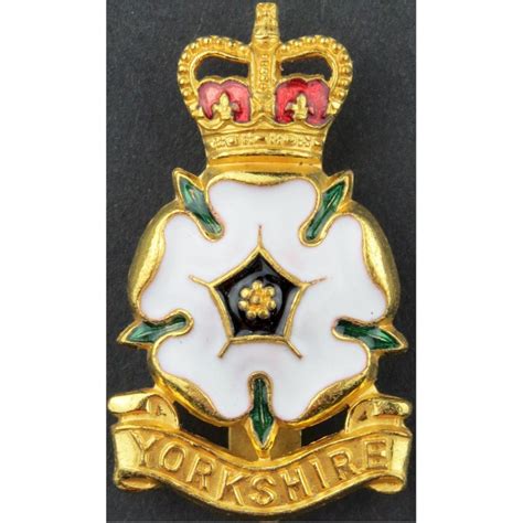 Yorkshire Volunteers Also Yorkshire Brigade Officers Cap Badge