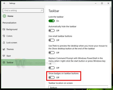 Taskbar Settings In Windows | Hot Sex Picture