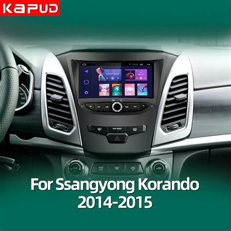 Kapud Reproductor Multimedia Est Reo Para Coche Ssangyong Korando