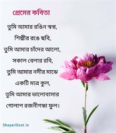 199 Bengali Love Poem Romantic Love Poem In Bangla