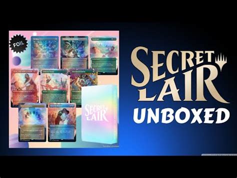 Unboxed Magic The Gathering Secret Lair Pride Across The Multiverse