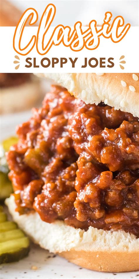 How To Make Classic Sloppy Joes With Ketchup Cutefetti