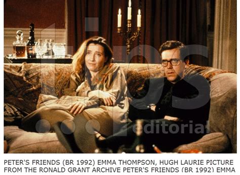 Hugh Laurie And Emma Thompson Peters Friends 1992 Hugh Laurie Photo