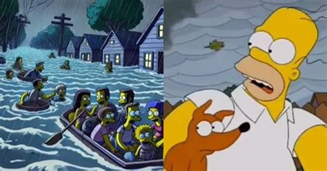 The Simpsons Accurately Predicted Hurricane Milton Chilling After