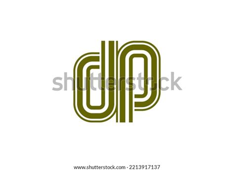 Initials Letter Dp Logo Design Brand Stock Vector Royalty Free 2213917137 Shutterstock