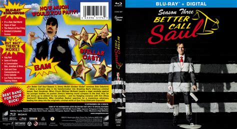 Better Call Saul Season R Blu Ray Cover Dvdcover