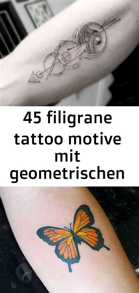 Filigrane Tattoo Motive Mit Geometrischen Formen Von Dr Woo