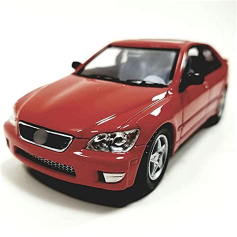 Kinsmart Lexus Is300 Fire Red Hardtop With Sunroof 136 Scale Diecast