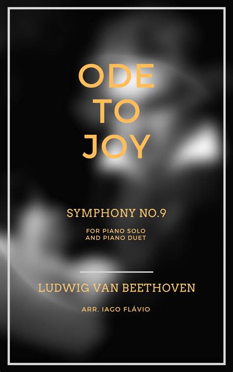 Ode To Joy Symphony No 9 For Easy Piano Solo And Piano Duet Arr