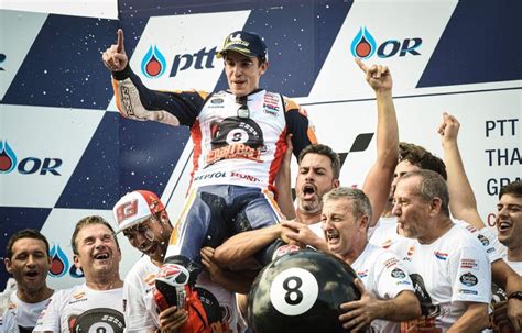 Marc Marquez Seals MotoGP Title With Thailand Win FMT