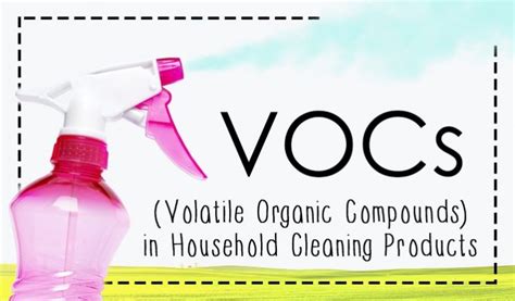 VOCs in household cleaning products – Safe Household Cleaning