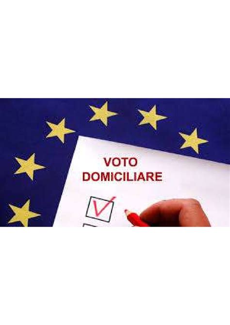 Elezioni Europee E Amministrative 8 9 Giugno 2024 Voto A Domicilio