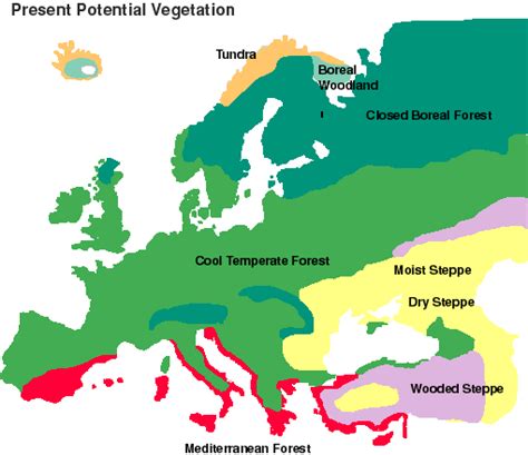 Europe - Online Vegetation and Plant Distribution Maps - Library Guides ...