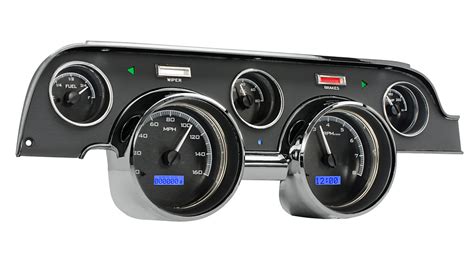 Mustang Instrument Cluster Gauges White Dash Face Kit 1967 1968 67 68 Eleanor Gt Gauges