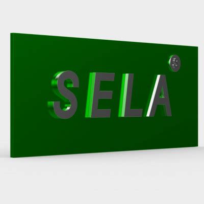 Sela Logo - 3D Model by 3d_logoman