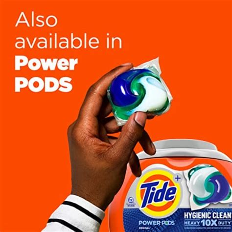 Tide Hygienic Clean Heavy 10x Duty Power PODS Laundry Detergent Pack