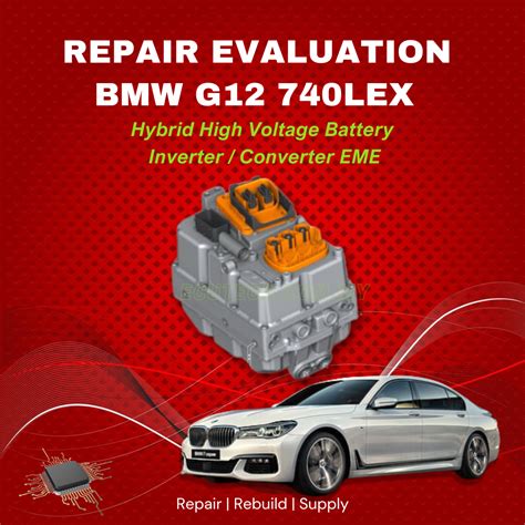 Bmw G Lex Eme Hybrid High Voltage Battery Inverter Converter