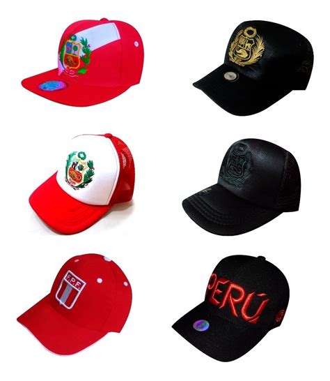 Gorra Gorro Escudo Nacional De Peru Letra Bordado Por Mayor S 1750