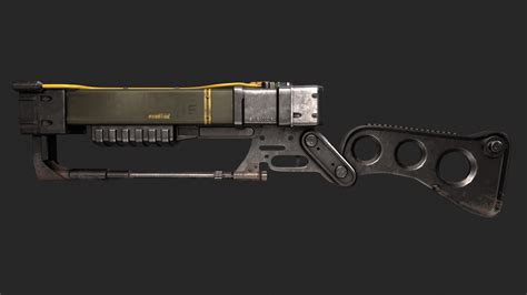 Created A 3d Fallout Laser Rifle R3dmodeling