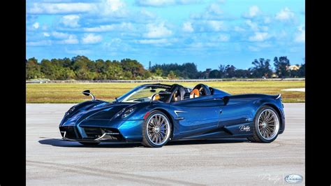 Pagani Huayra Roadster Vs Pagani Huayra Bc Start Up Drive Exterior