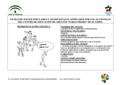 Fichero Juegos Populares Y Tradicionales Pdf