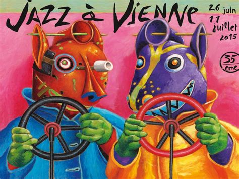 Jazz Vienne D Couvrez Laffiche De L Dition