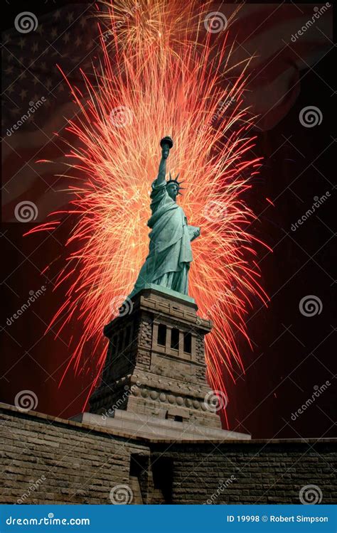 Liberty And Freedom Stock Photo Image Of Fireworks Freedom 19998