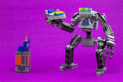 Wallpaper Ship Robot Purple Lego Mech Technology Toy Machine