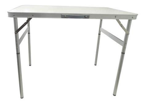 Mesa Dobr Vel Palisad Camping De Alum Nio Tampo De Mdf X Frete Gr Tis