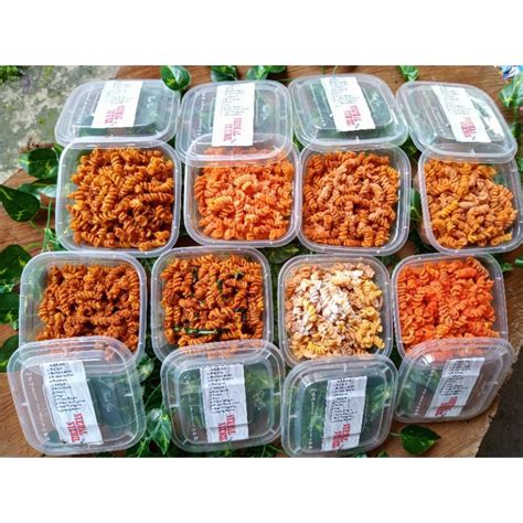 Jual Camilan Makaroni Spiral Gram Kemasan Box Shopee Indonesia