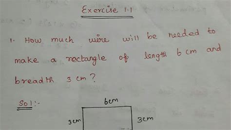 5th Std Maths Term 3 Unit 1 Geometry In Exercise 1 1 Geometry 5th Std Maths Youtube