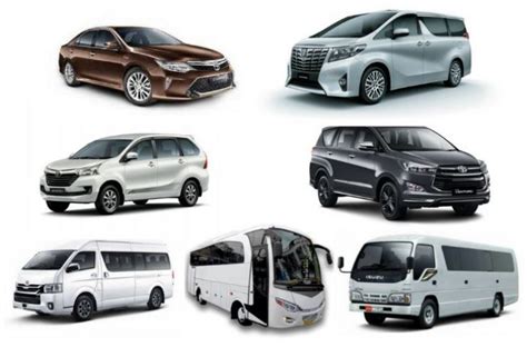 Jenis Jenis Armada Mobil Di Rental Mobil Solo Lengkap Banyak Pilihan