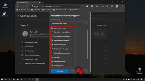 Así Puedes Importar Favoritos Historial De La Versión Tradicional De Edge Al Nuevo Edge