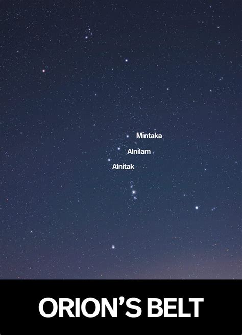 Orions Belt 3 Bright Stars In Orion Pictures Location And Facts