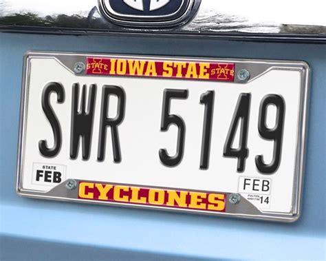 Iowa State License Plate Frame | Fanmats - Sports Licensing Solutions, LLC