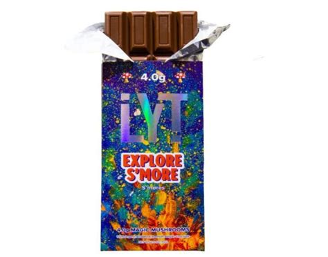 LYT Mushroom Chocolate Bar 4g Explore Smores Top Cola Delivery