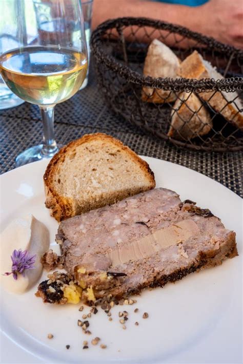 Terrine Foie Gras Fat Liver Specialty Food Product Made Of Liver Of A