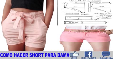 Aprende Como Hacer Short Para Dama Con Patr N Incluido Gym Women