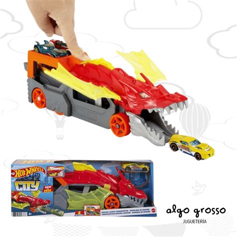 Hot Wheels Remolque Dragon Art Gtk Algo Grosso Jugueter A