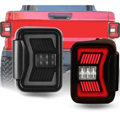 Winjet Jeep Gladiator Led Optic Tube Sequential Turn Signal